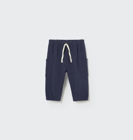 Cozmo Soft Brushed Knit Baby Pants Navy-Soft Brushed Knit