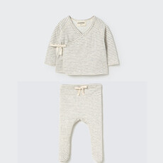 Cozmo Double Faced Jersey Newborn Set White-Double-Faced Jersey