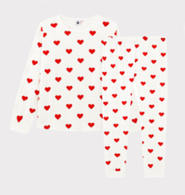 Petit Bateau Pyjama 59401 Marshmallow/Terkuit