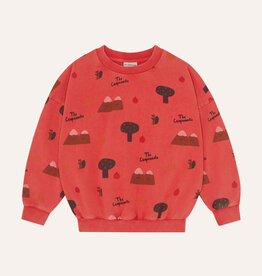 The Campamento Mountains Red Sweatshirt