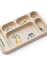 Liewood Mosu Divider Plate All together / Sandy