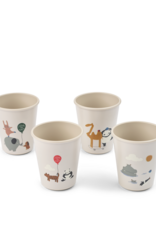 Liewood Lana Cup 4-Pack Around the world / Sandy