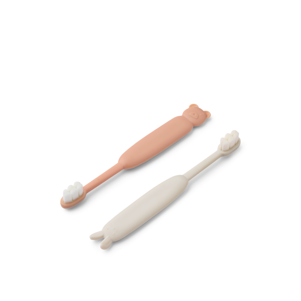 Liewood Fabio Classic Toddler toothbrush Pale tuscany / Sandy