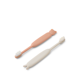 Liewood Fabio Classic Toddler toothbrush Pale tuscany / Sandy