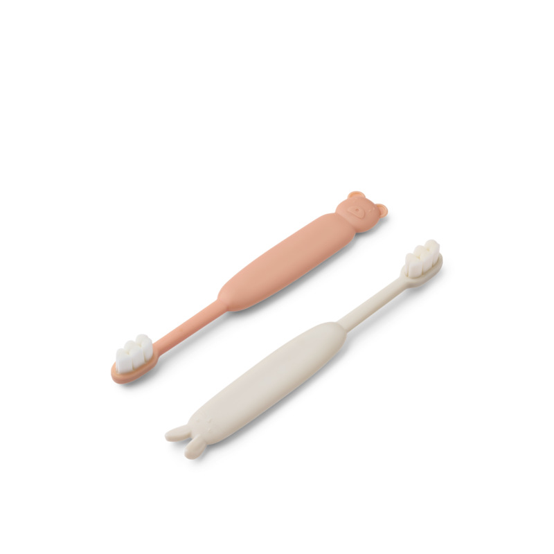 Liewood Fabio Classic Toddler toothbrush Pale tuscany / Sandy