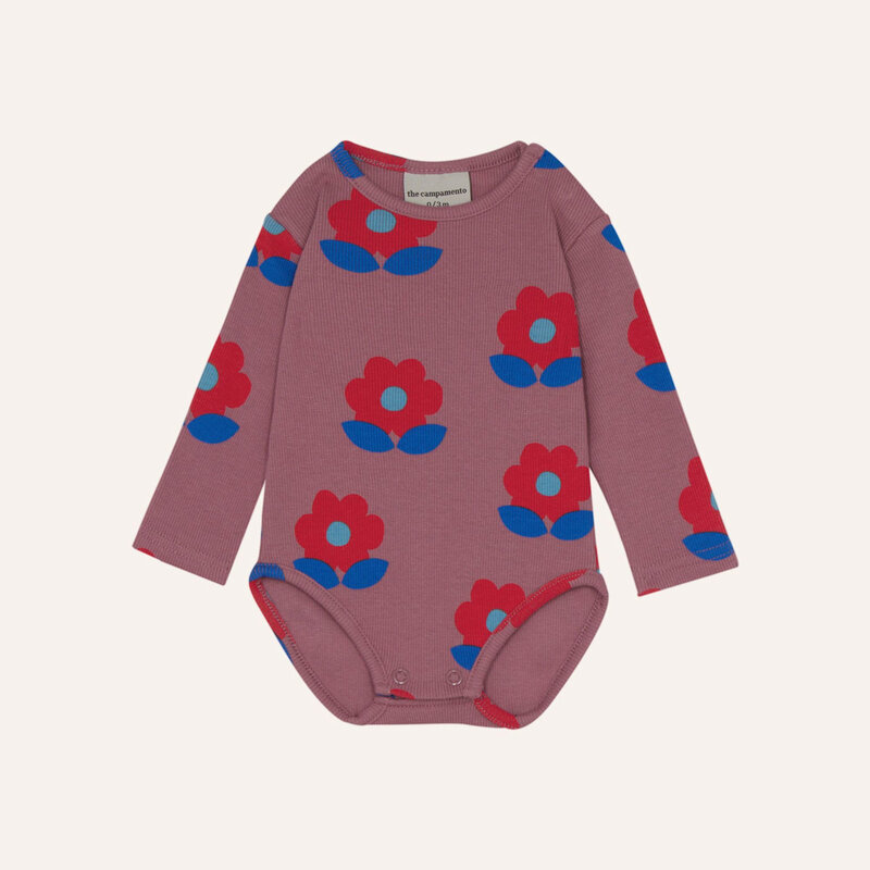 The Campamento Big Flowers Baby Body