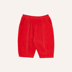 The Campamento Red Corduroy Baby Trousers