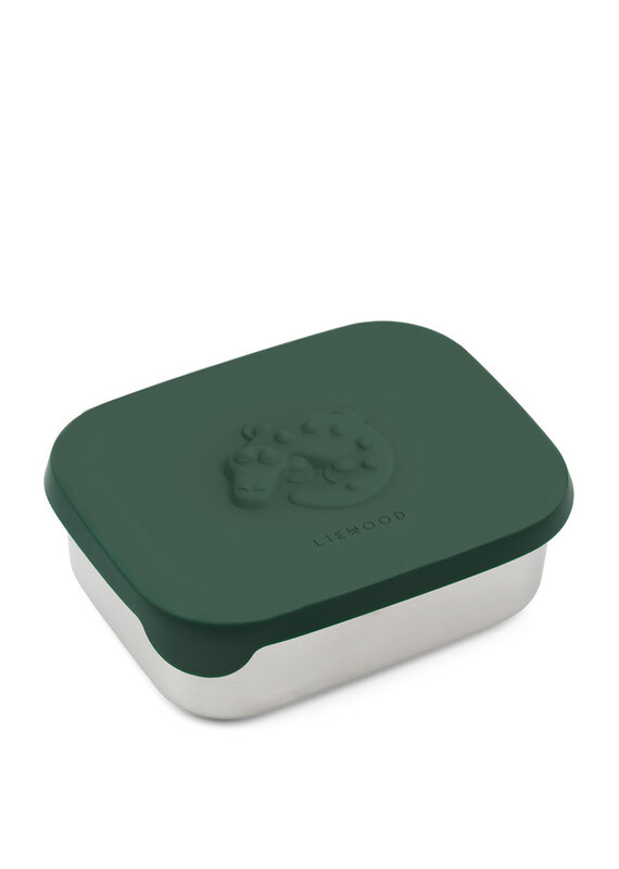 Liewood Arthur Crocodile Lunchbox Garden green