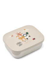 Liewood Arthur Printed Lunchbox Around the world / Sandy