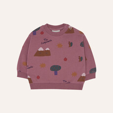 The Campamento Mountains Purple Baby Sweatshirt