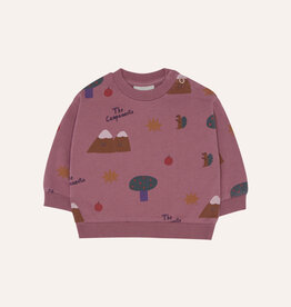 The Campamento Mountains Purple Baby Sweatshirt