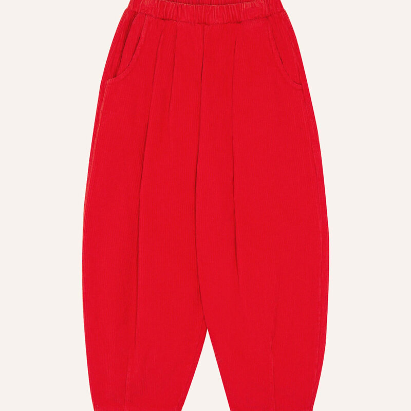 The Campamento Red Corduroy Trousers
