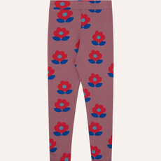 The Campamento Big Flowers Purple Leggings