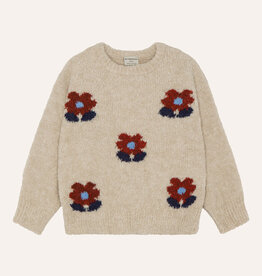 The Campamento Flowers Ecru Jumper