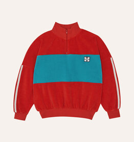 The Campamento Red Contrast Sweatshirt
