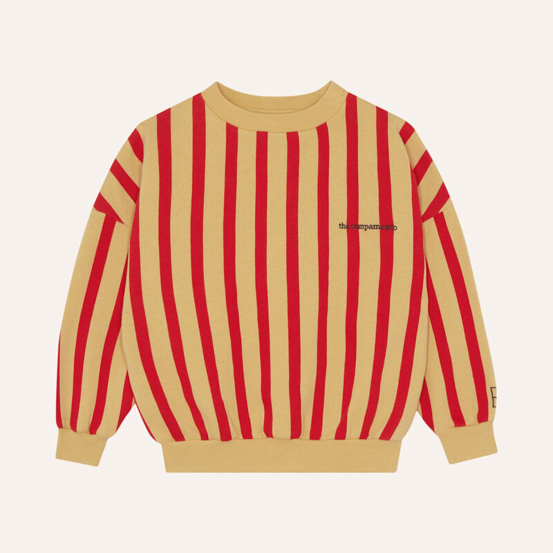 The Campamento Red Stripes Sweatshirt