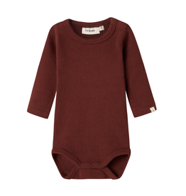 Lil' Atelier Nbfthora Hir Ls Slim Body Lil Hot Chocolate
