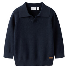 Lil' Atelier Nbmloop Ls Knit Navy Blazer