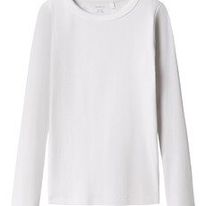 Lil' Atelier Nkfnakal Ls Top Noos Bright White