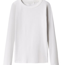 Lil' Atelier Nkfnakal Ls Top Noos Bright White