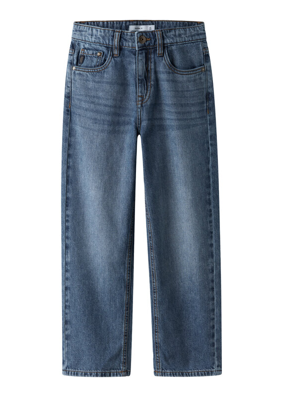 Lil' Atelier Nkmryan Straight Jeans 3418-Be Noos Dark Blue Denim