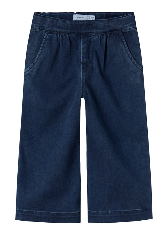 Lil' Atelier Nmfbella Wide Jeans 6485-To Noos Dark Blue Denim