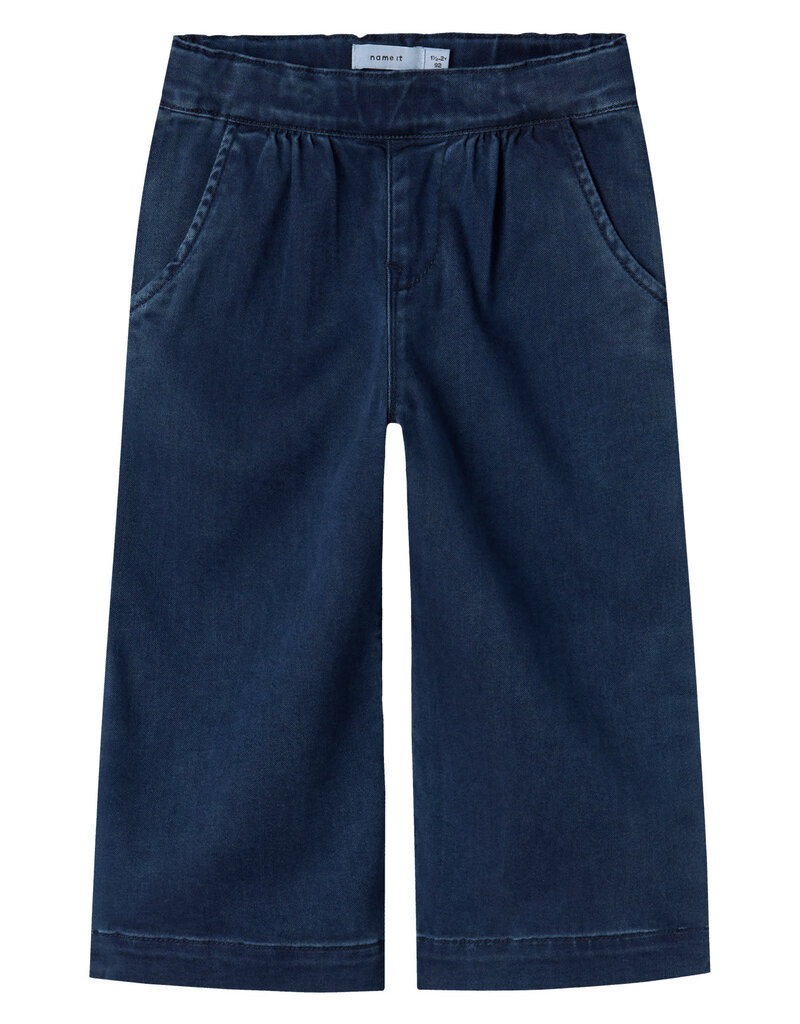 Lil' Atelier Nmfbella Wide Jeans 6485-To Noos Dark Blue Denim