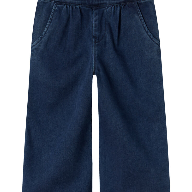 Lil' Atelier Nmfbella Wide Jeans 6485-To Noos Dark Blue Denim
