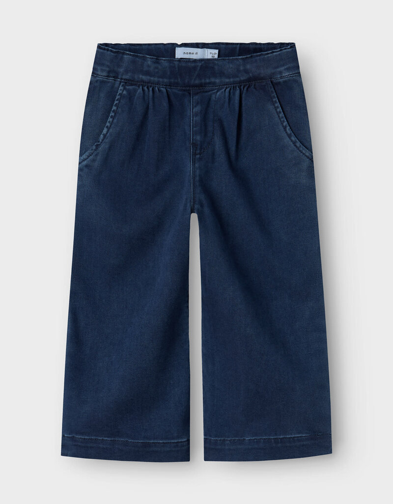 Lil' Atelier Nmfbella Wide Jeans 6485-To Noos Dark Blue Denim