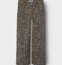 Name It Nmfbella Mom Twill Pant 4002-Td T Affogat Leo Washed Down
