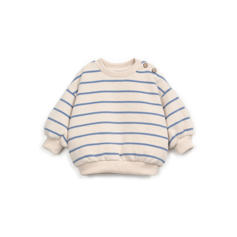 Play Up Sweat En Jersey Rayé Watercolor PA01/1AR11352