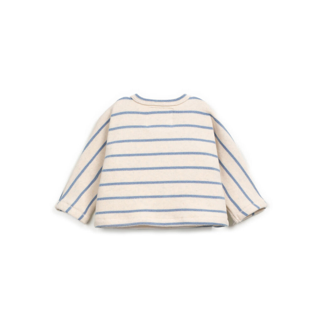 Play Up Sweat En Jersey Rayé Watercolor PA00/0AR11352
