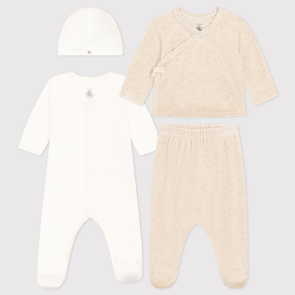 Petit Bateau Trousseau 4 Pcs A0As8 Variante 1