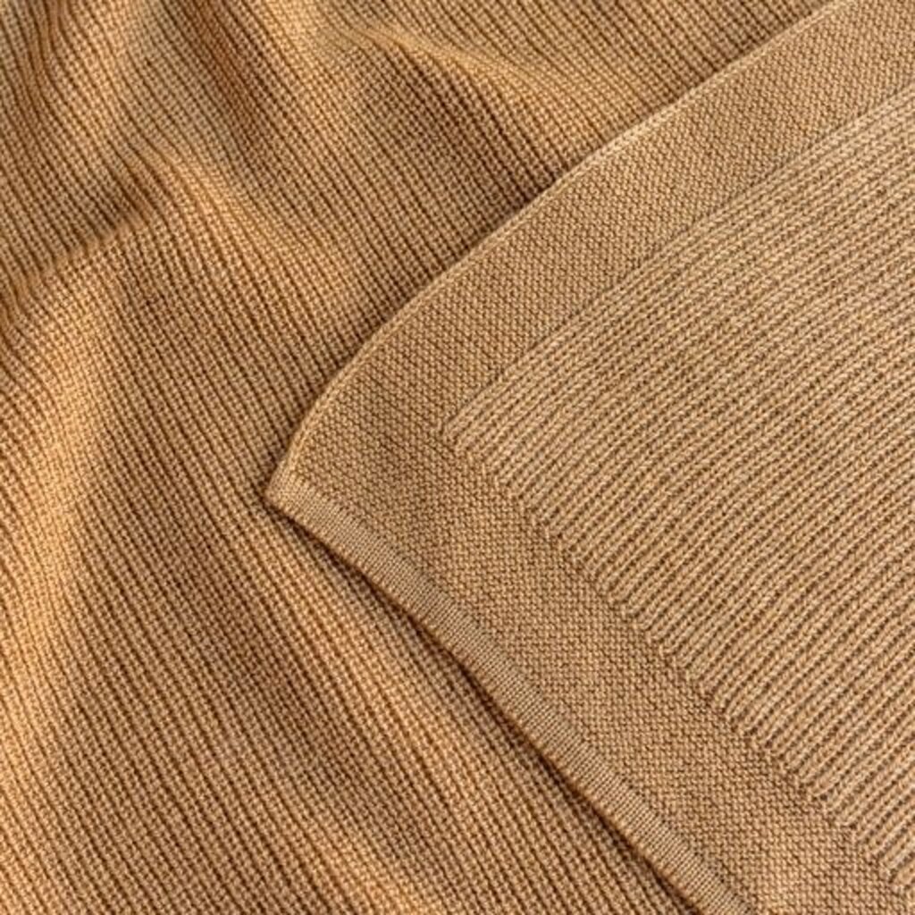 Hvid Deken Felix Ochre