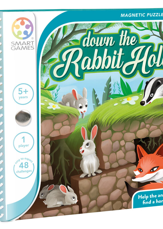 Smartgames Down The Rabbit Hole  (48 opdrachten)