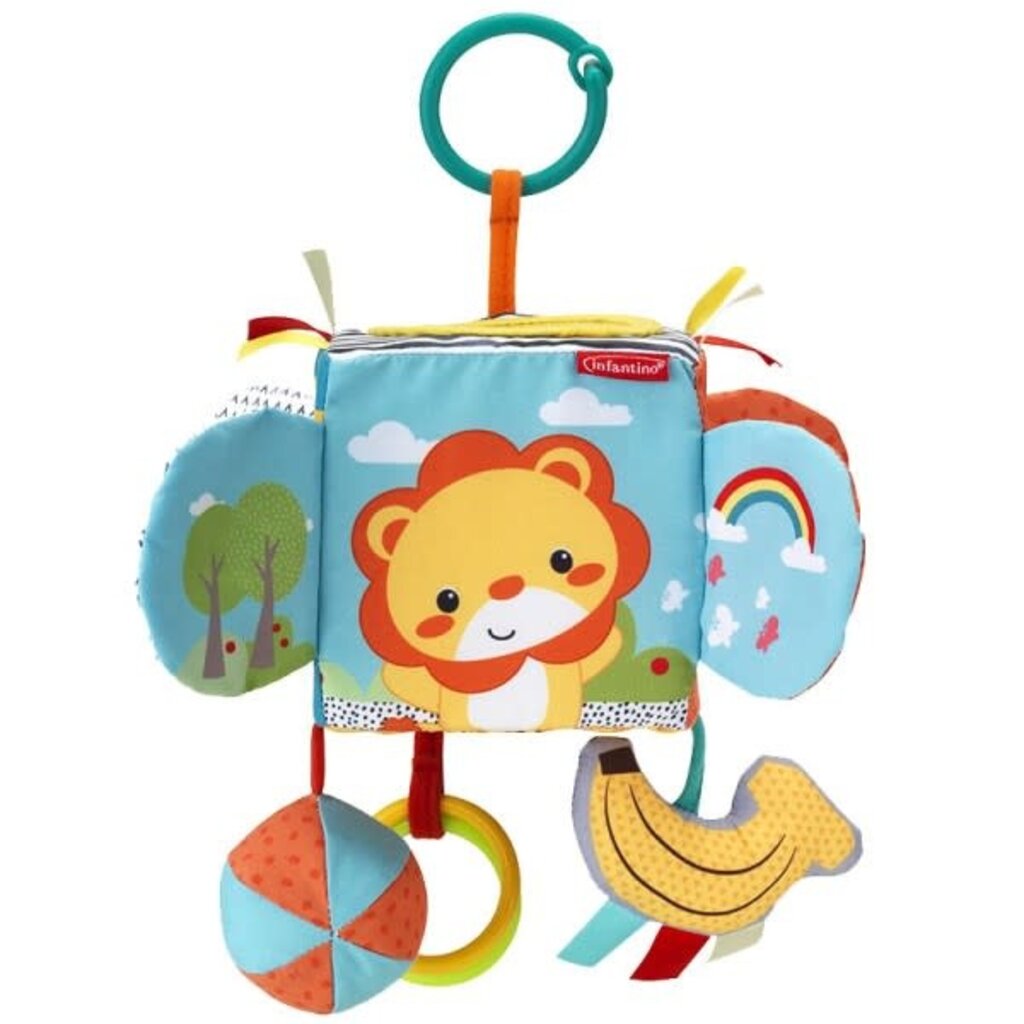 Infantino Peek & Seek Sensory Discovery Cube