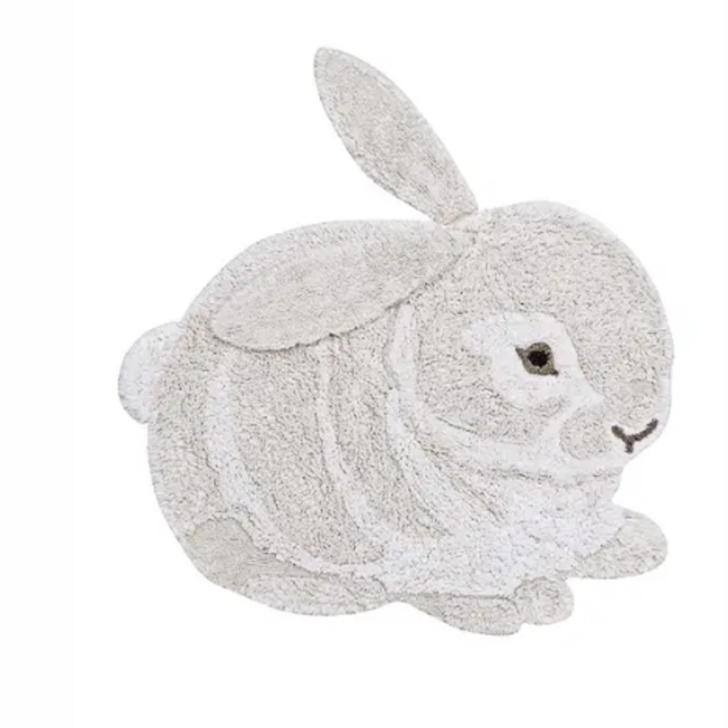 Washable Animal Rug Bunny 130 x 135 cm