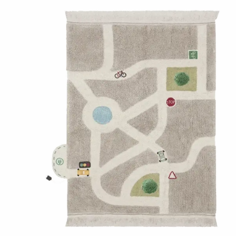 Washable Play Rug Eco-City 120 x 170 cm