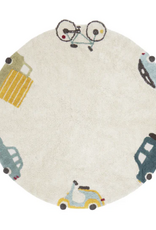 Washable Rug Wheels Ø 140 cm