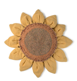 Floor cushion Sunflower 90 x 90 cm