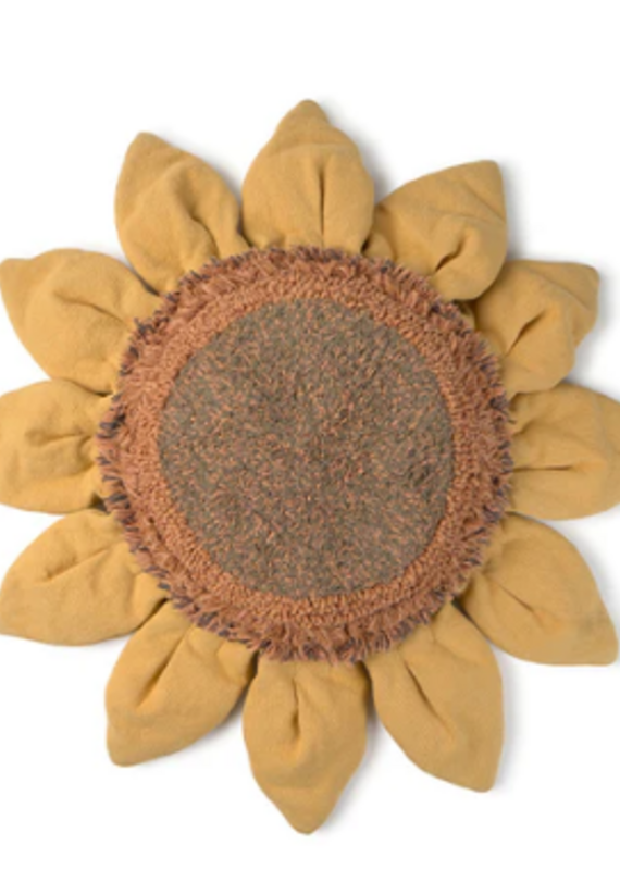 Floor cushion Sunflower 90 x 90 cm