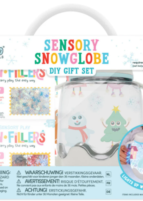 Glo Pals Sensory play set cup met fun fillers & stickers - ABC
