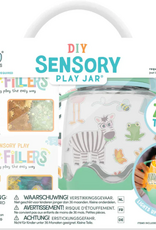 Glo Pals  Sensory play set cup met fun fillers & stickers - Winter