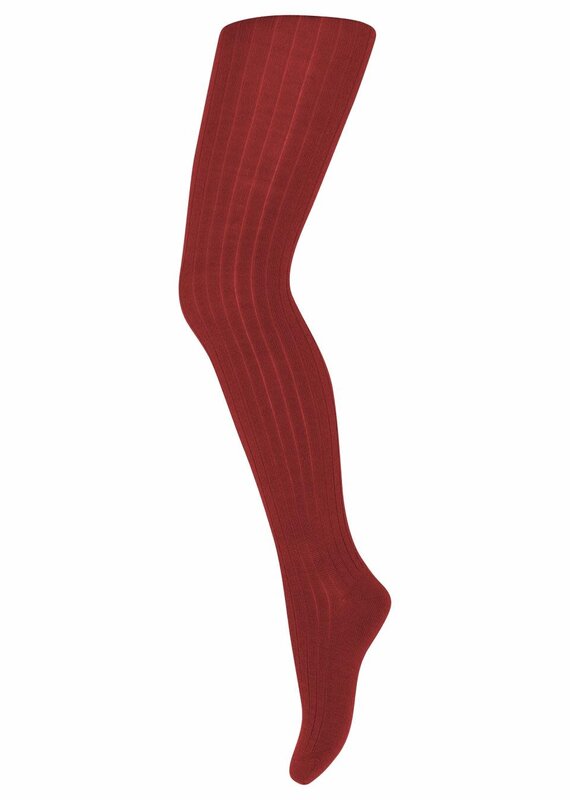 mp Denmark Wool Rib Tights Tomato