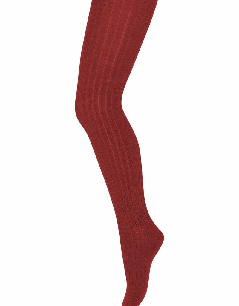 mp Denmark Wool Rib Tights Tomato