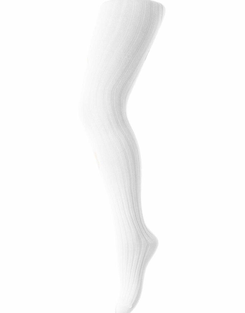 mp Denmark Wool Rib Tights Snow White
