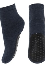 mp Denmark Wool socks - anti-slip 7951 Dark Denim Melange