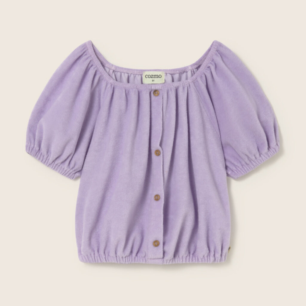 Cozmo Soft Terry Cloth Top Lavender-Soft Terry Cloth ss26