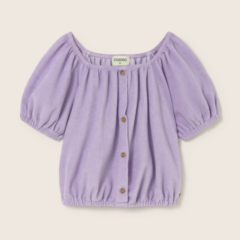 Cozmo Soft Terry Cloth Top Lavender-Soft Terry Cloth ss26