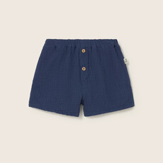 Cozmo Soft Gauze Cotton Baby Shorts Navy-Soft Gauze Cotton ss26